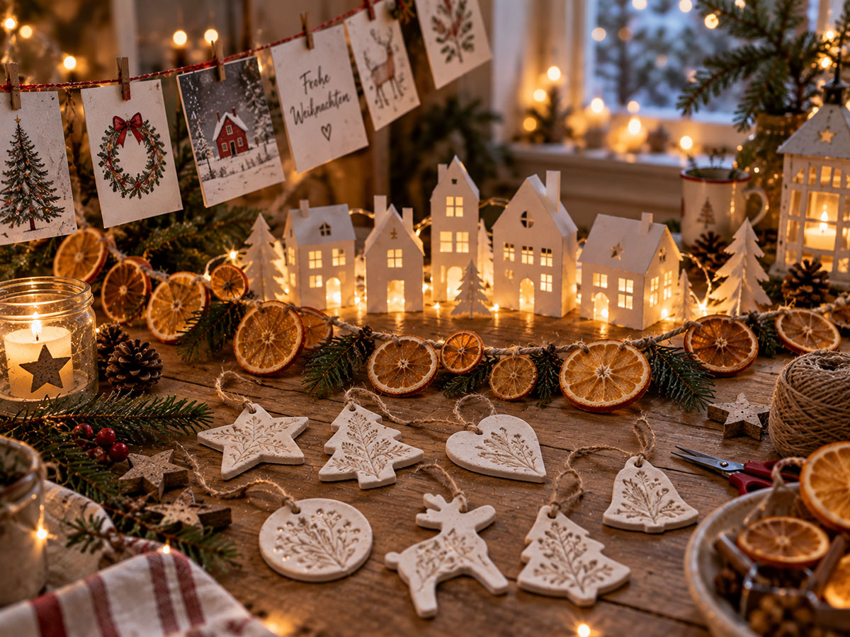 Weihnachtsdeko selber basteln