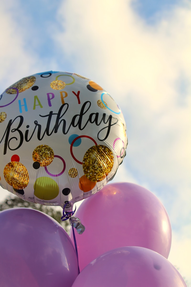 Geschenkideen zum Geburtstag