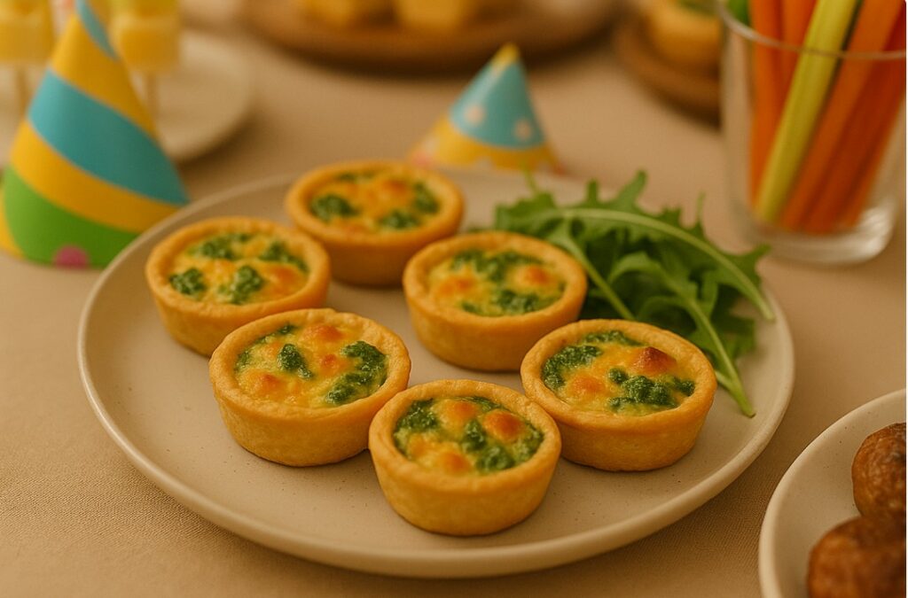 Klassische Gerichte Geburtstagsbuffet - Mini Quiche