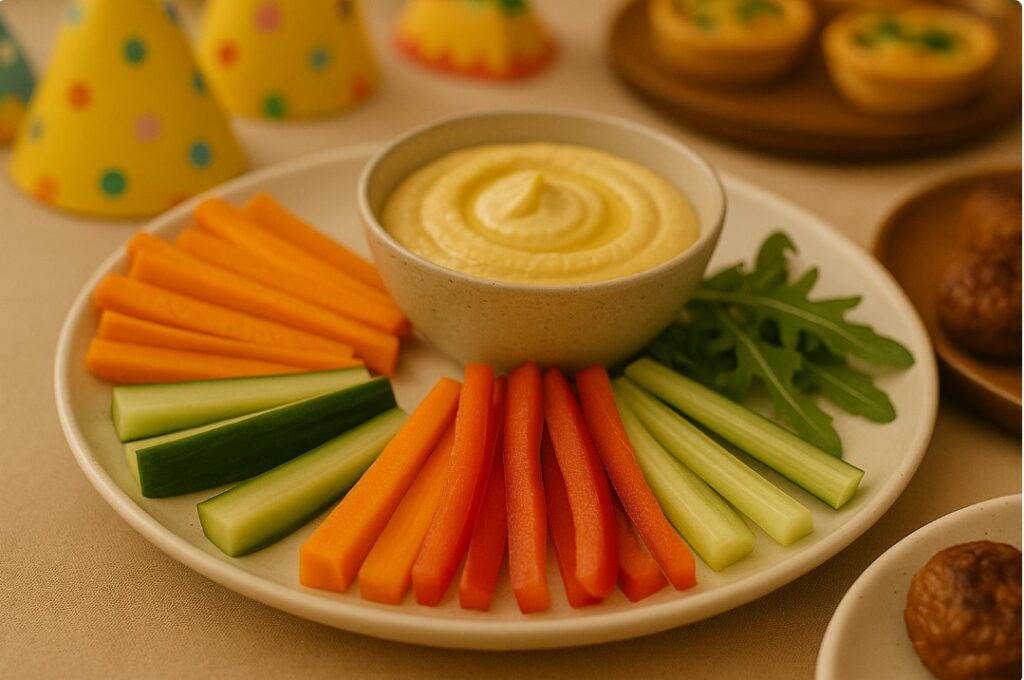 Klassische Gerichte Geburtstagsbuffet - Hummus