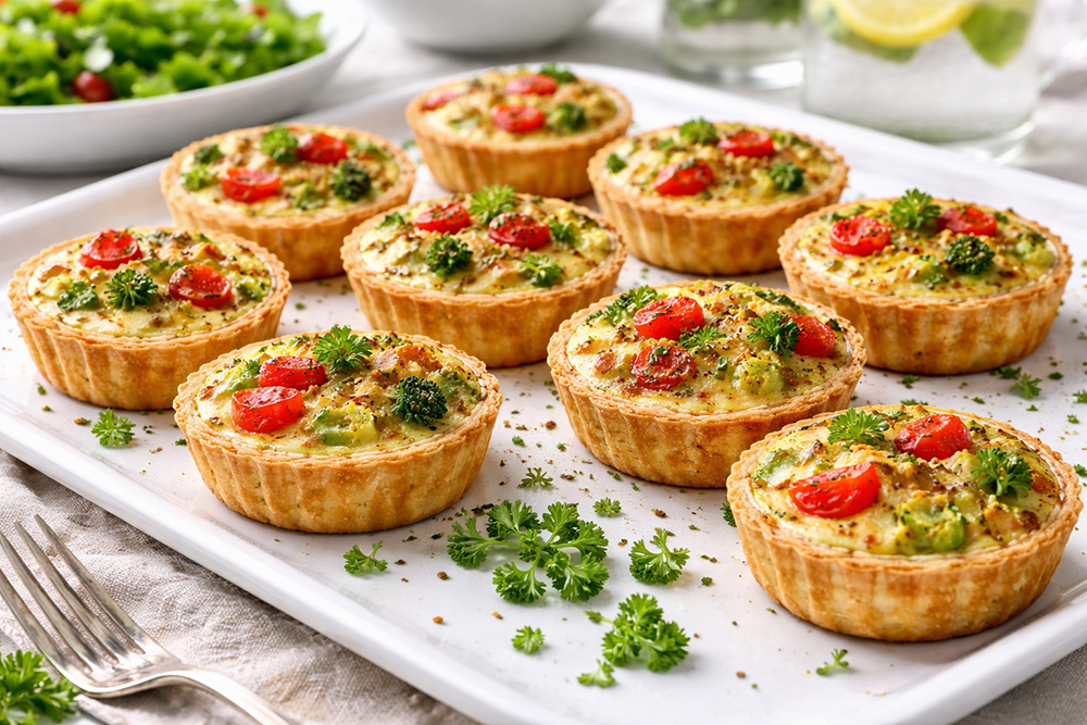 Gemüsequiches vegan - Art of Gifts.com