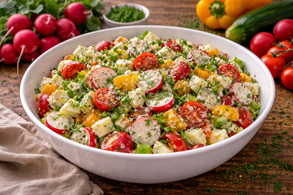 Salate mit WOW-Effekt_Bunter Gemüsesalat