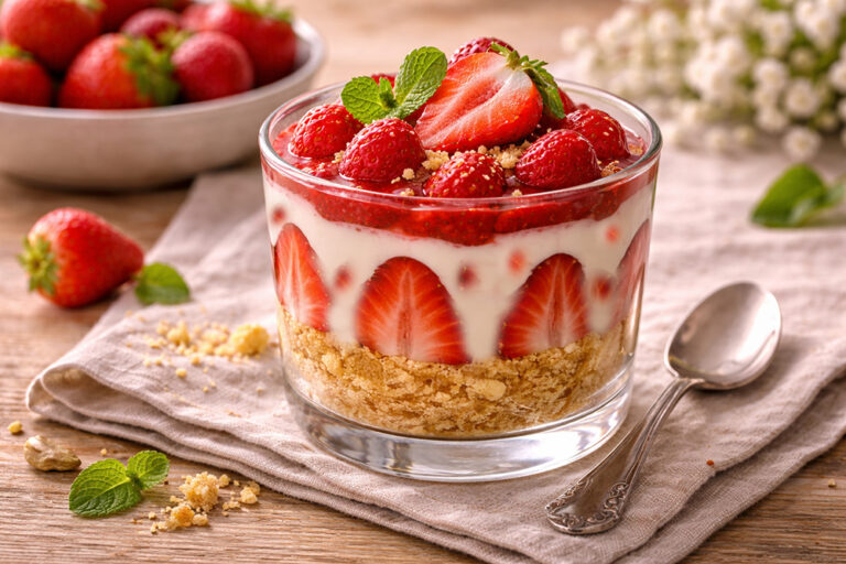 Dessert-Ideen für die Hochzeit:: Strawberry Shortcake Trifle