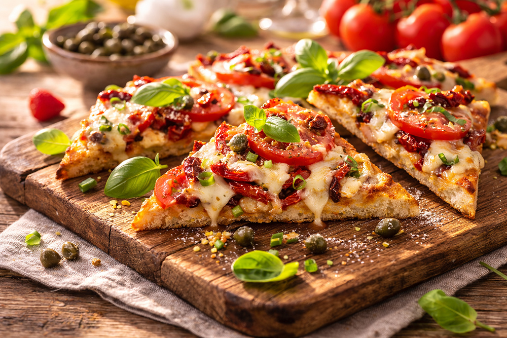 Rezepte G - J _Einfache Vorspeisen für jede Party: Herzhafte Toastie-Ecken mit Kapern | ArtofGifts.com