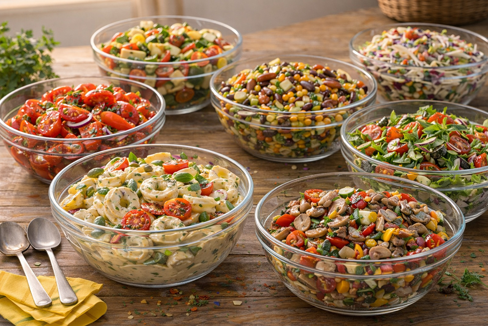 Salate mit Wow-Effekt – Kreative Ideen für Alltag & Feste