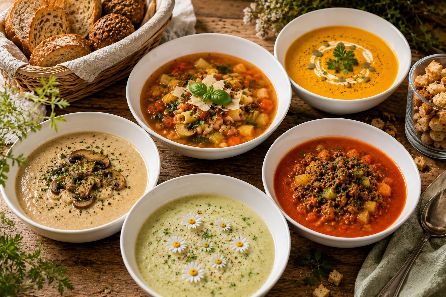 Suppenrezepte für jede Gelegenheit