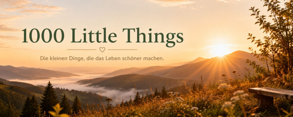 1000 Little Things - Kleine Dinge im Alltag mit großer Wirkung