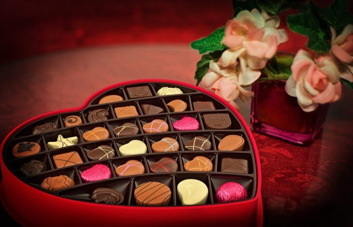 valentine's day, chocolates, candies