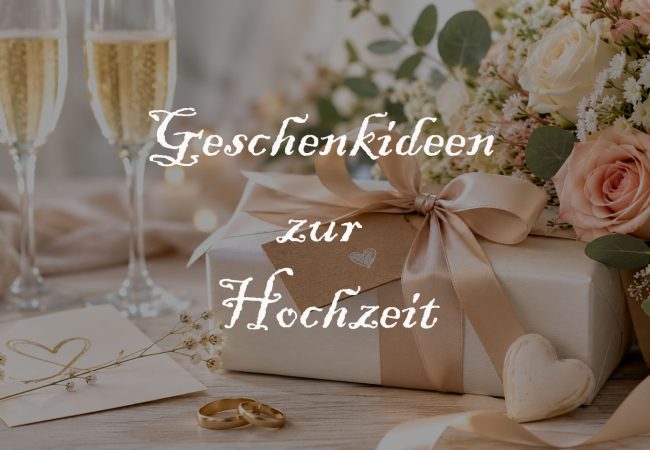 Geschenkideen zur Hochzeit