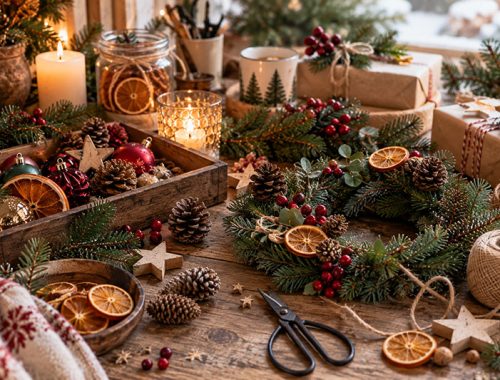 Naturliche-Weihnachtsdeko