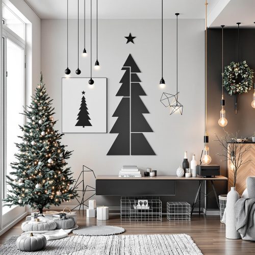 Dekorationsideen für Weihnachten_minimalistisch